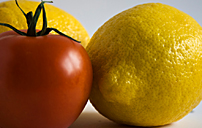 Citron och tomat